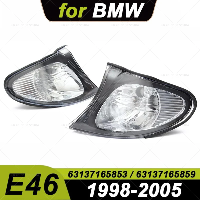 for 1998-2005 E46 BMW 3 Series 4-Door Corner Turn Signal Light (Without Bulb) 63137165853 63137165854 63137165859 63137165860
for 1998-2005 E46 BMW 3 Series 4-Door Corner Turn Signal Light (Without Bulb) 63137165853 63137165854 63137165859 63137165860