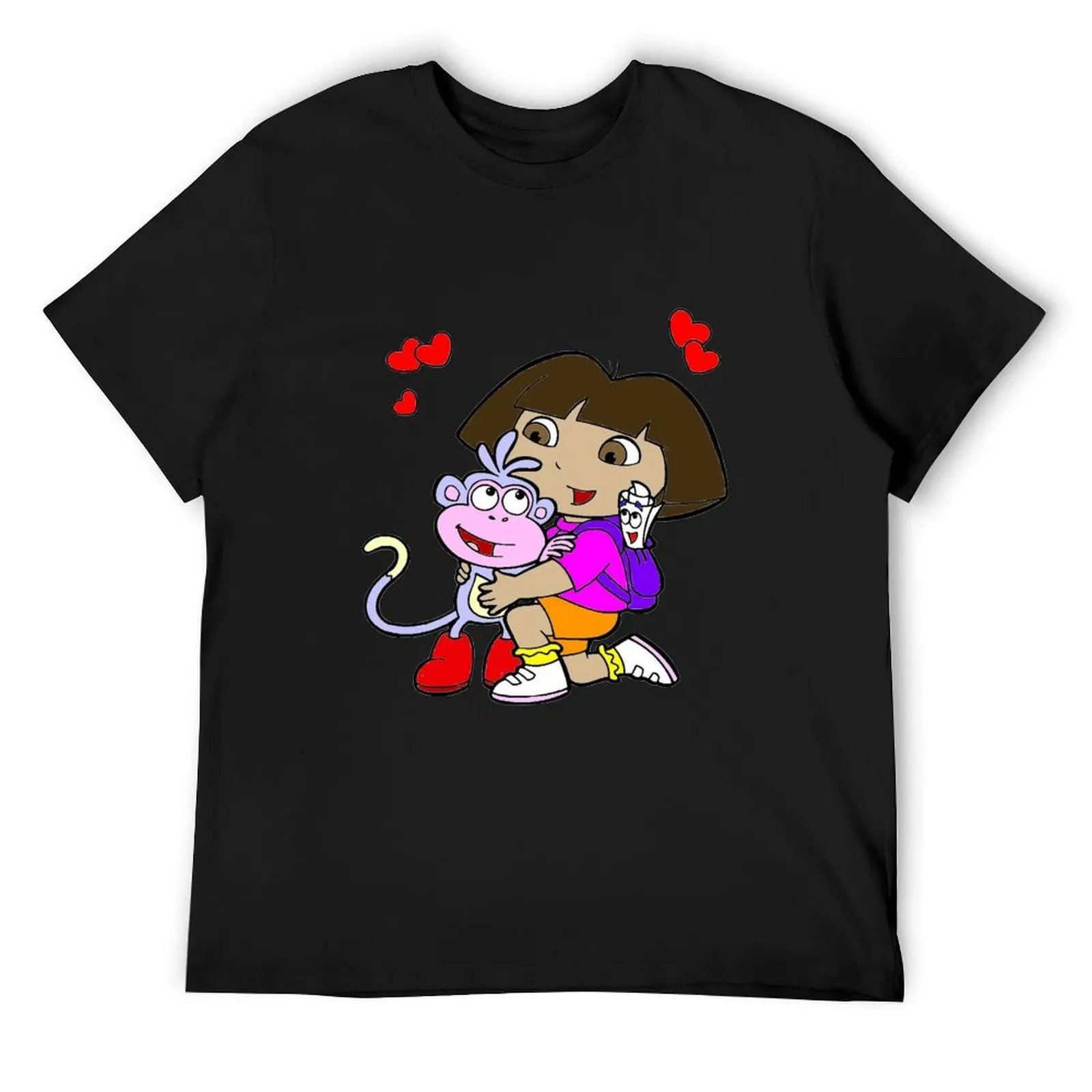 Dora and Boots T-Shirt croswit shirt man vintage t shirts baggy shirts mens designer clothes
Dora and Boots T-Shirt croswit shirt man vintage t shirts baggy shirts mens designer clothes