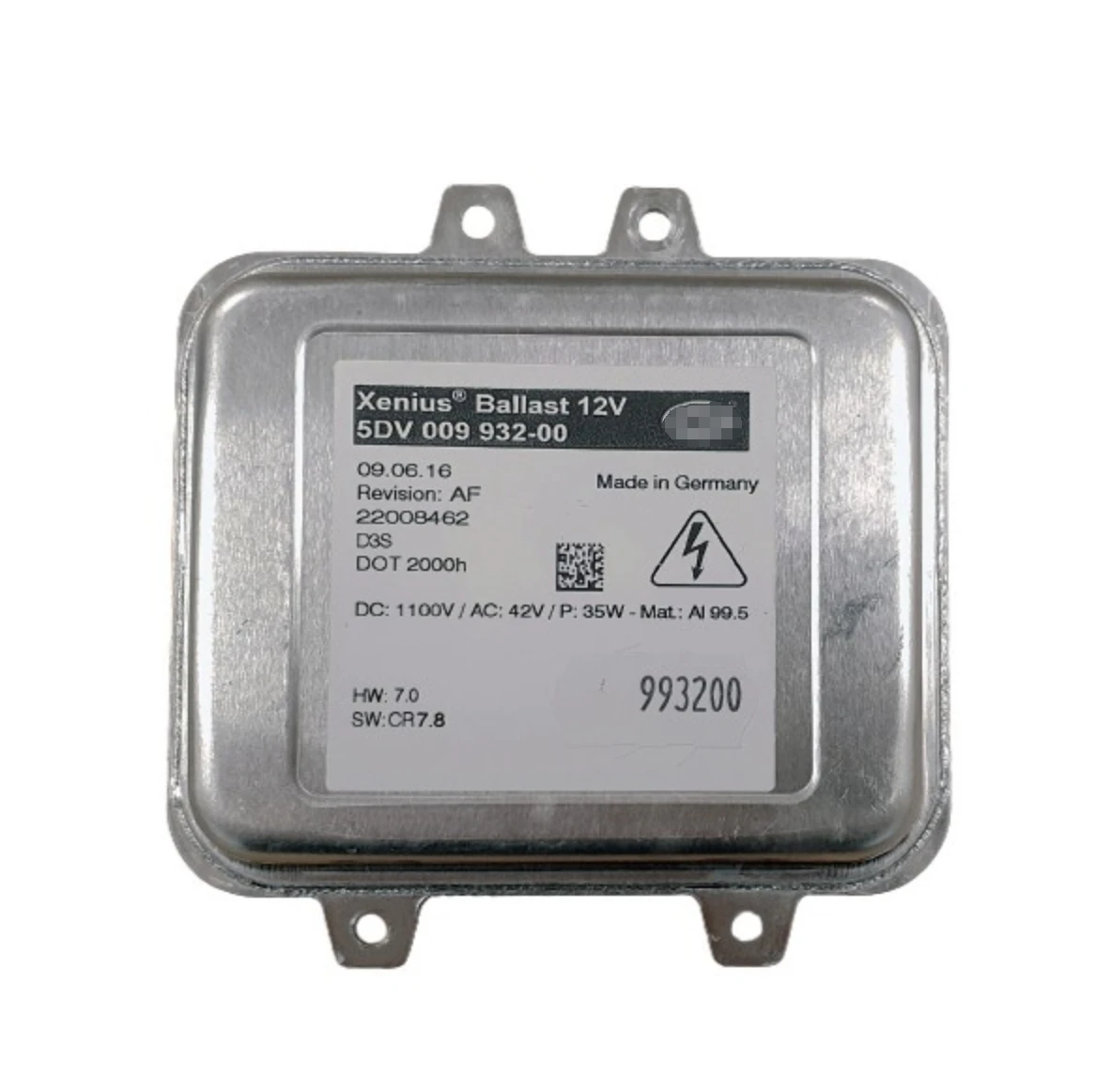 2015-2018 for for Cayenne 958.2 New Xenon Headlights Control Unit Aluminum Alloy Ballast 5DV00993200 21005142
2015-2018 for for Cayenne 958.2 New Xenon Headlights Control Unit Aluminum Alloy Ballast 5DV00993200 21005142