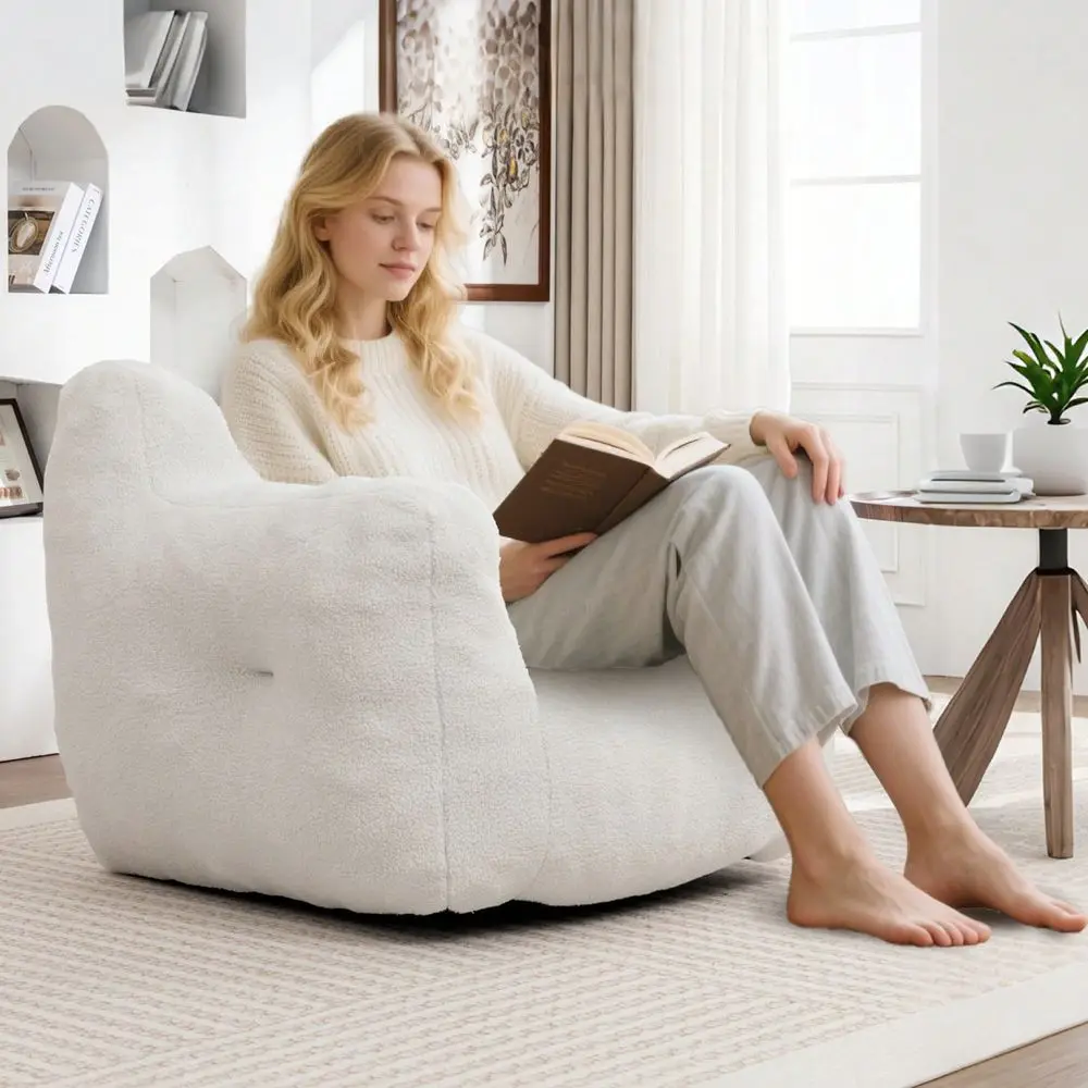 Bag Sofa Chair, Single Seat Lazy Sofa, Durable Soft Comfort Recliner, Casual Living Room Sofa Chair, Stuffed HighDensity Foam, W
Bag Sofa Chair, Single Seat Lazy Sofa, Durable Soft Comfort Recliner, Casual Living Room Sofa Chair, Stuffed HighDensity Foam, W
