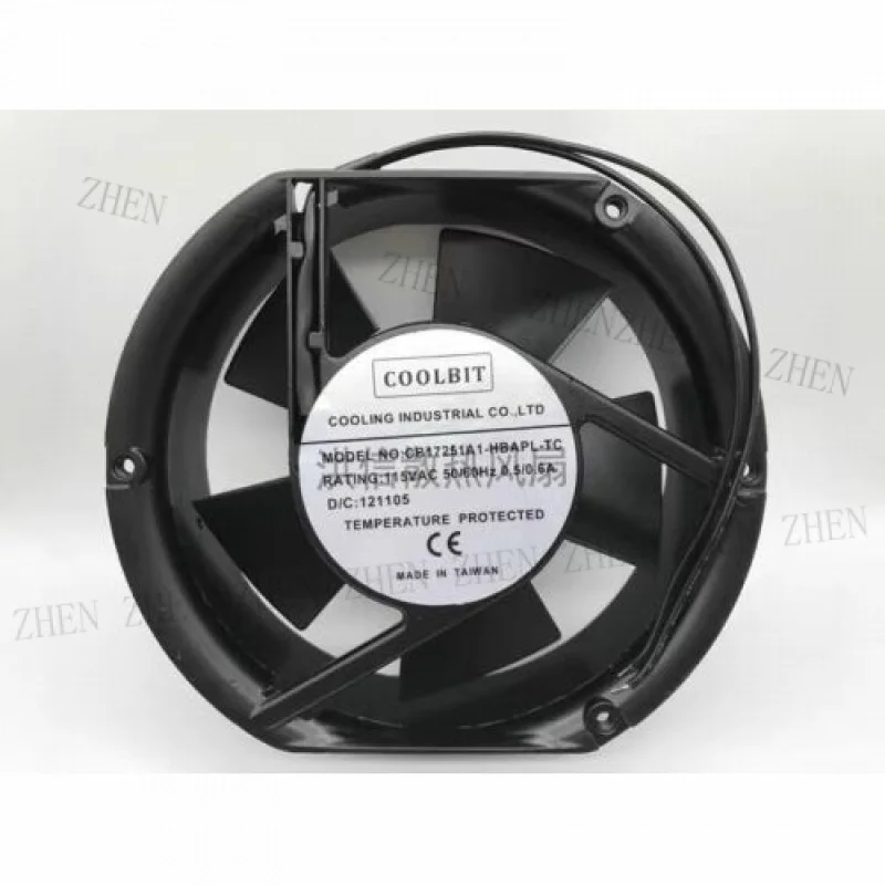 Y ДЛЯ COOLBIT CB17251A1-HBAPL-TC 115 В переменного тока 0,5/0,6 А 17251 Охлаждающий вентилятор
Y ДЛЯ COOLBIT CB17251A1-HBAPL-TC 115 В переменного тока 0,5/0,6 А 17251 Охлаждающий вентилятор