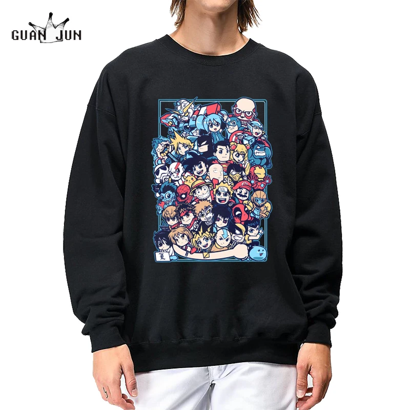 Anime Collection Hoodie Men 2021 Autumn Fleece Tracksuit Male Streetwear Clothes Fashion Mens Pullover Warm Cartoon Sweatshirt
Anime Collection Hoodie Men 2021 Autumn Fleece Tracksuit Male Streetwear Clothes Fashion Mens Pullover Warm Cartoon Sweatshirt