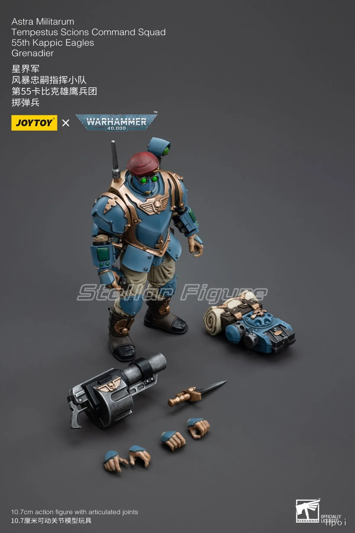 【SF】JOYTOY 1/18 Фигурка Warhammer 40K Astra Militarum Tempestus Scions Command Squad 55th Kappic Eagles Prime Model Toy
【SF】JOYTOY 1/18 Фигурка Warhammer 40K Astra Militarum Tempestus Scions Command Squad 55th Kappic Eagles Prime Model Toy