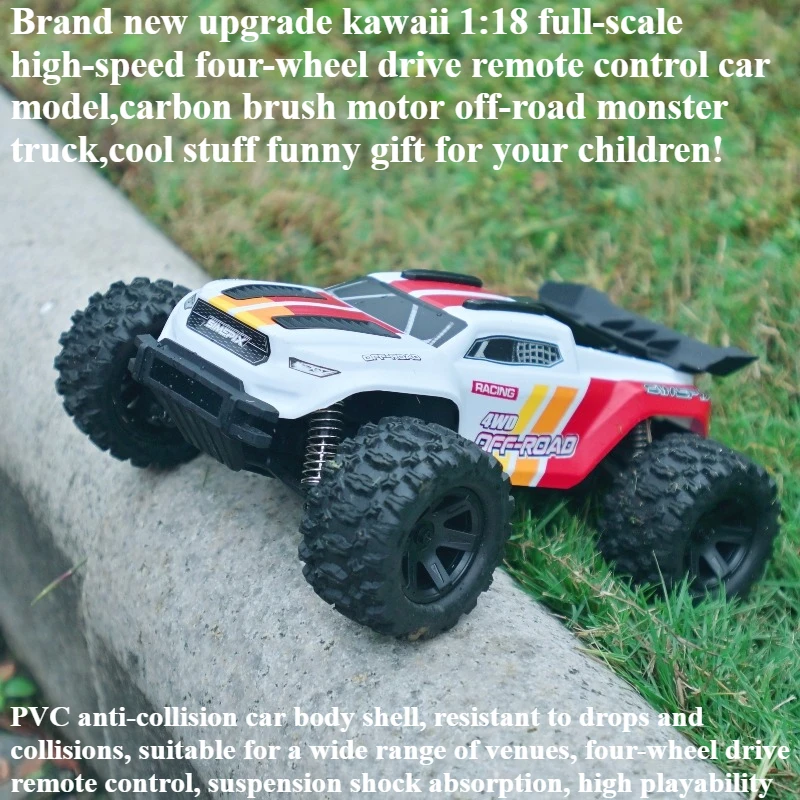 Cool Stuff Toy Car Funny Gift-Kawaii 1:18 Full-scale High-speed 4WD Rc Truck,Bigfoot Off-road Rc Car,Monster Truck,Toys for Kids
Cool Stuff Toy Car Funny Gift-Kawaii 1:18 Full-scale High-speed 4WD Rc Truck,Bigfoot Off-road Rc Car,Monster Truck,Toys for Kids