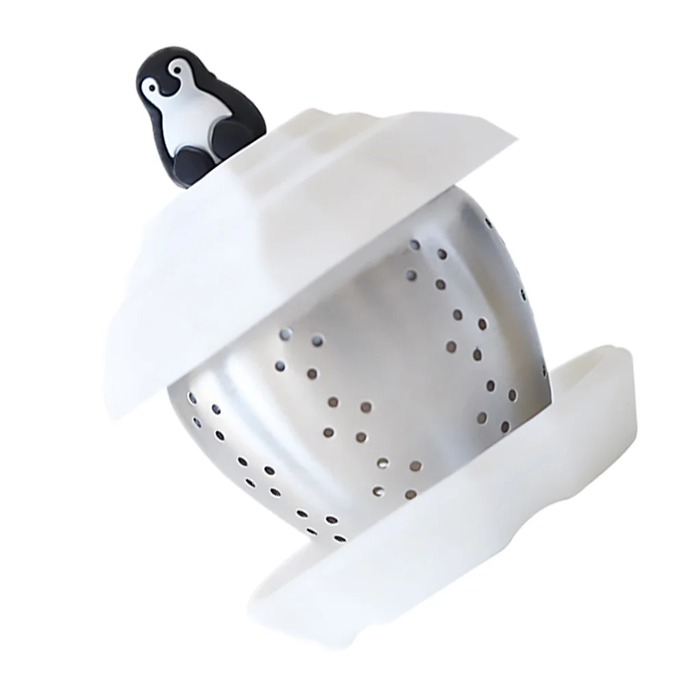 Stainless Steel Penguin Shaped Tea Strainer Creative Tea Infuser Silicone Tea Filter Reusable Tea Steeping Tool Tea
Stainless Steel Penguin Shaped Tea Strainer Creative Tea Infuser Silicone Tea Filter Reusable Tea Steeping Tool Tea