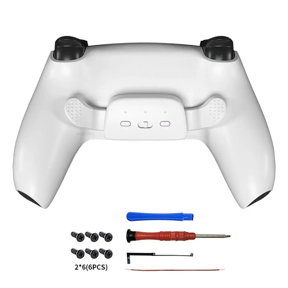 Professional Gaming Gamepad Back Paddles Multi-function DIY Backplate Remap Kit Programmable Gamepad Extension for PS5
Professional Gaming Gamepad Back Paddles Multi-function DIY Backplate Remap Kit Programmable Gamepad Extension for PS5