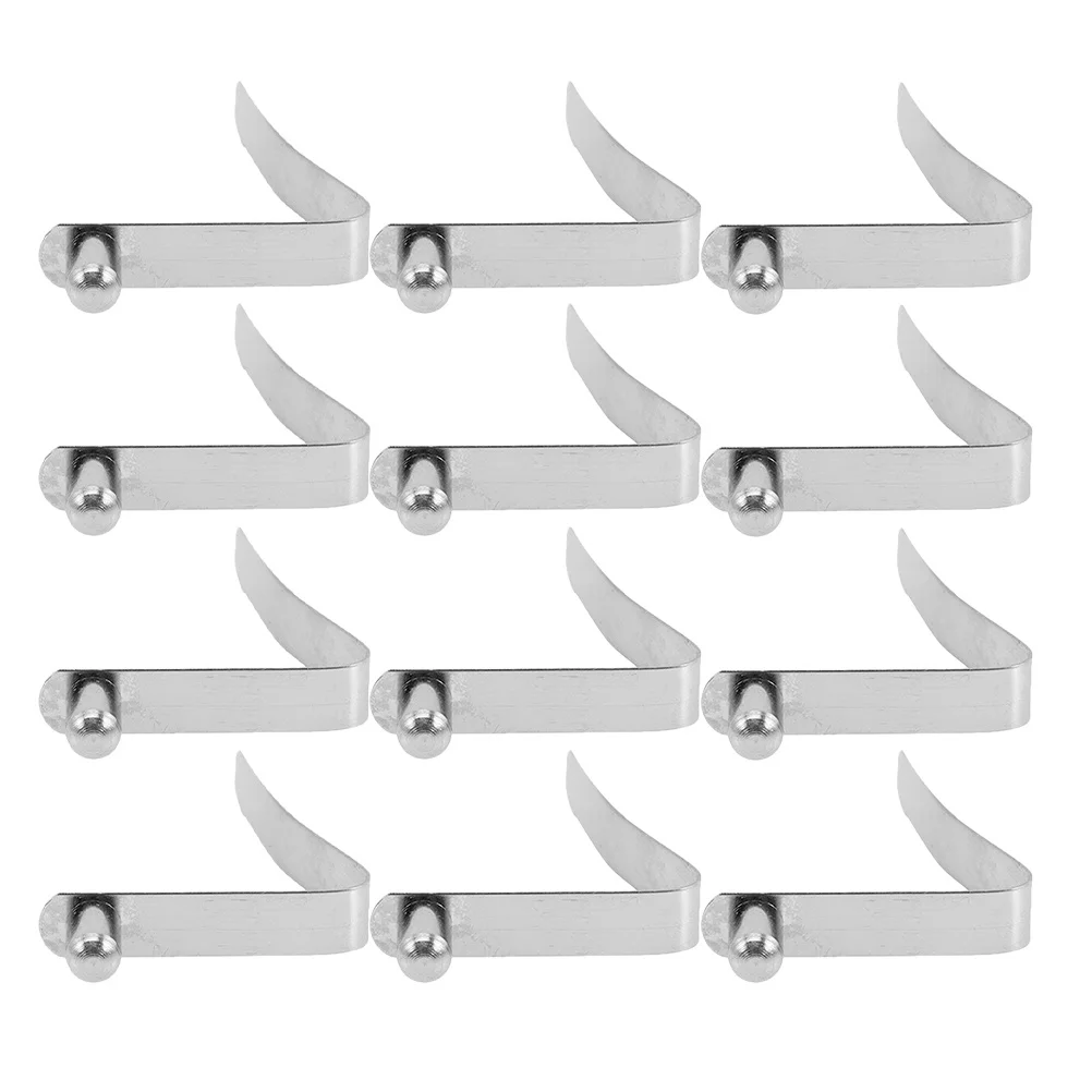 12Pcs V Shape Spring Clips for Tent Pole Push Button Lock Tube Pins Small Clips for Kayak Paddle Umbrella Accessories
12Pcs V Shape Spring Clips for Tent Pole Push Button Lock Tube Pins Small Clips for Kayak Paddle Umbrella Accessories