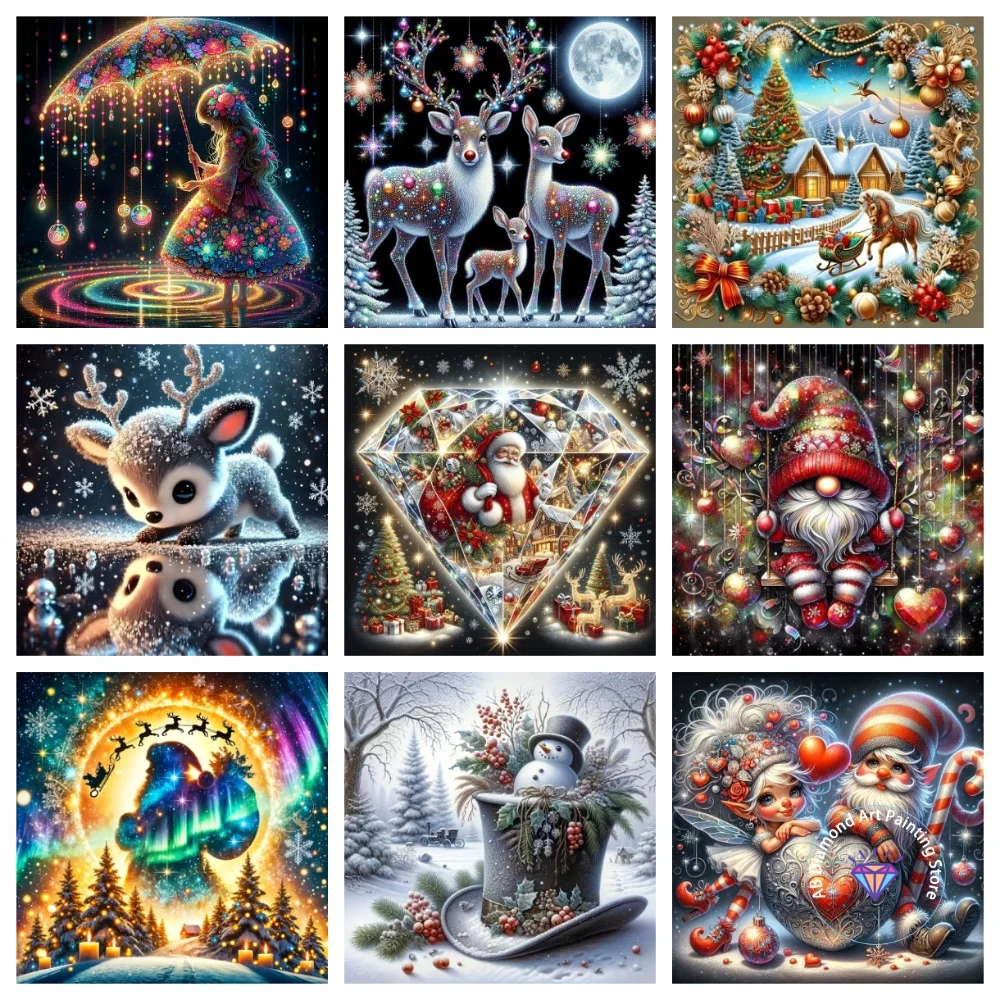 Enchanting Snowy Deer AB Diamond Painting Kit Square Round Diamond 5D DIY Santa Claus Mosaic Handmade Art Adult Gift Home Decor
Enchanting Snowy Deer AB Diamond Painting Kit Square Round Diamond 5D DIY Santa Claus Mosaic Handmade Art Adult Gift Home Decor