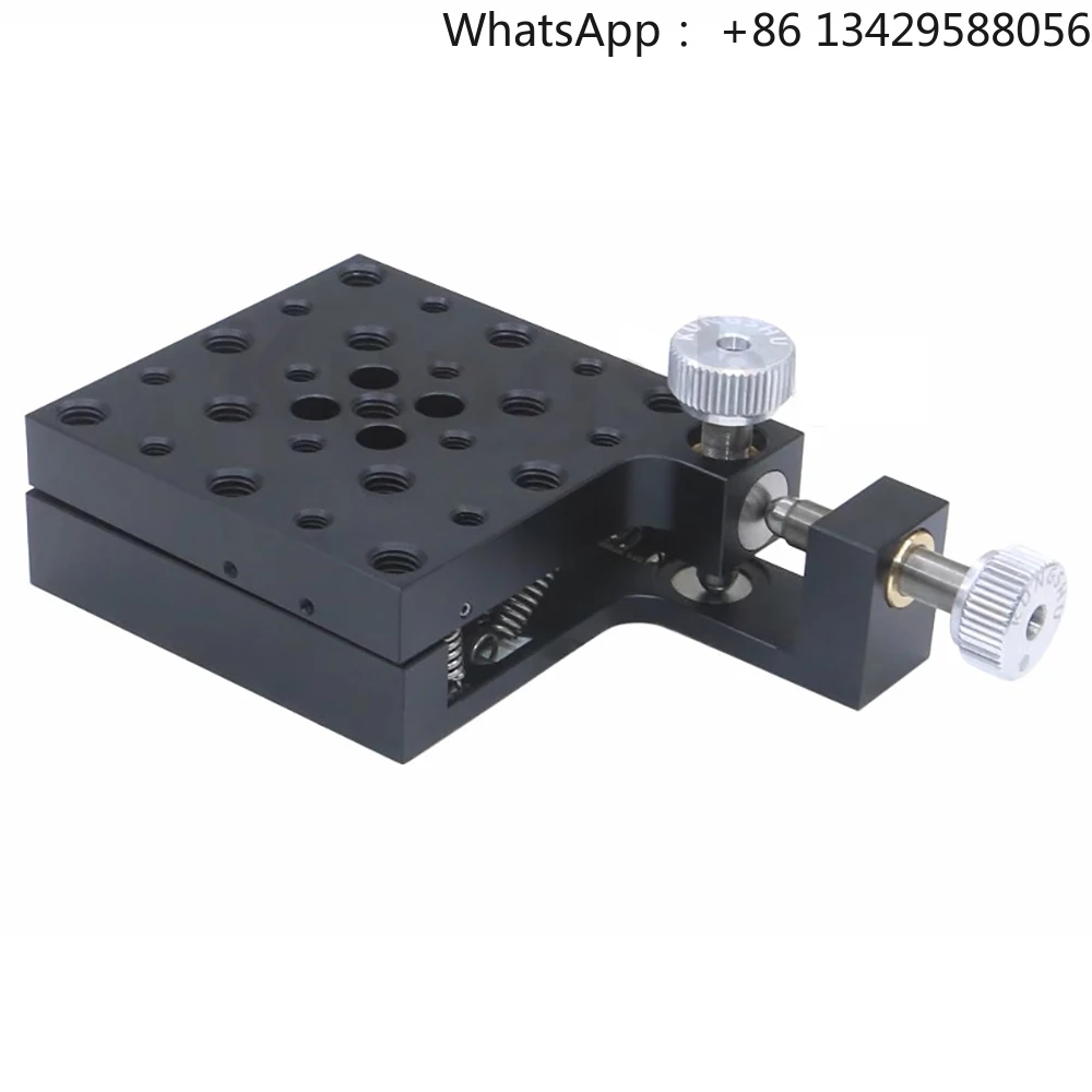 MAFQ60B 60x60MM Aluminum Alloy Manual Precision Adjustment Stage - Pitch & Yaw Tilt Platform for Optical/Laboratory Use
MAFQ60B 60x60MM Aluminum Alloy Manual Precision Adjustment Stage - Pitch & Yaw Tilt Platform for Optical/Laboratory Use