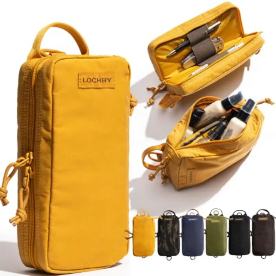 ® Venture Pouch Multipurpose Tactical Tool Bag Water Resistant Waxed Canvas Dual-Sided Zipper Pouch for Motorcycle Bike EDC Pen
® Venture Pouch Multipurpose Tactical Tool Bag Water Resistant Waxed Canvas Dual-Sided Zipper Pouch for Motorcycle Bike EDC Pen