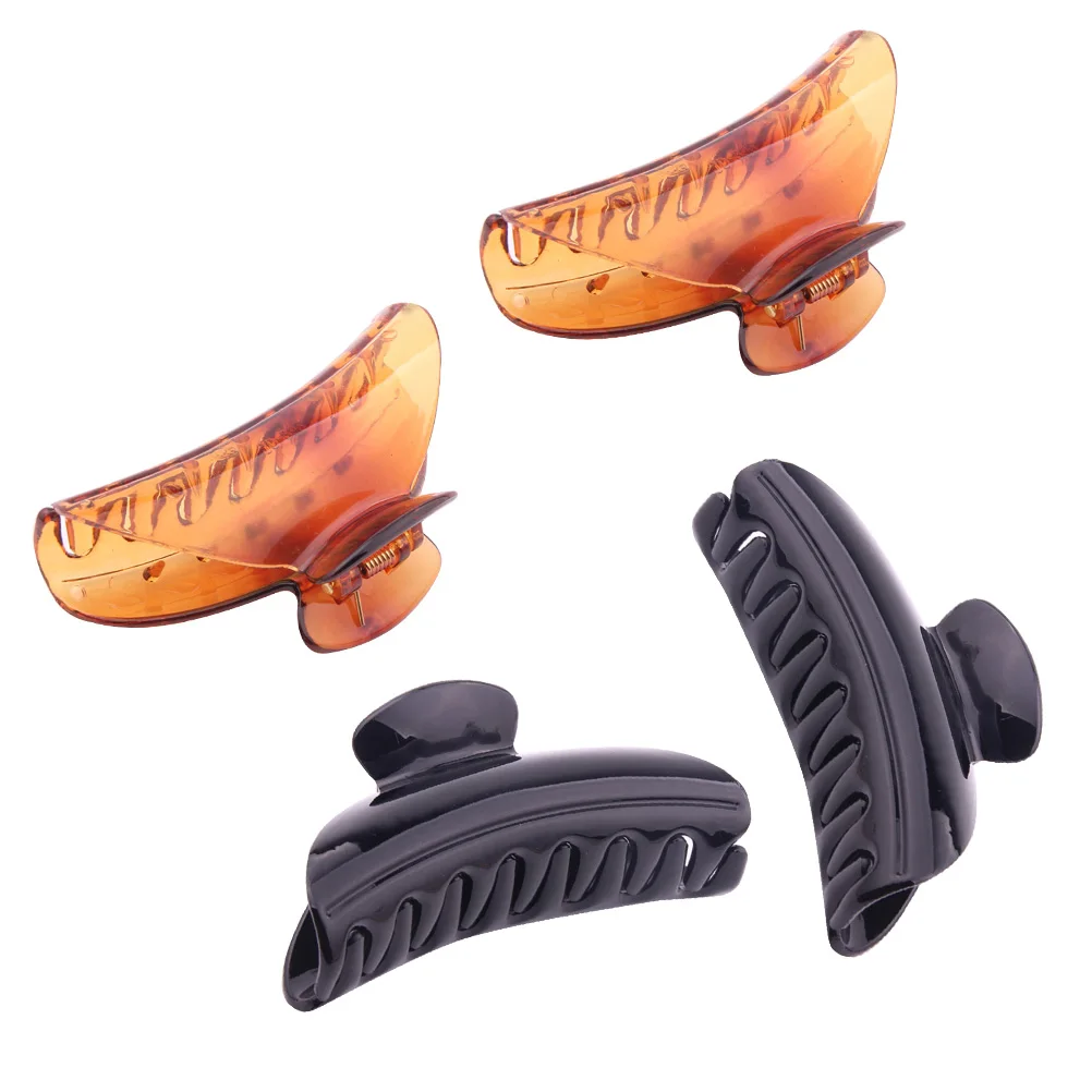 4 PCS/Set Plastic Gripper Clips for Hair Acrylic Claw Girl Holder Claws Ponytail
4 PCS/Set Plastic Gripper Clips for Hair Acrylic Claw Girl Holder Claws Ponytail