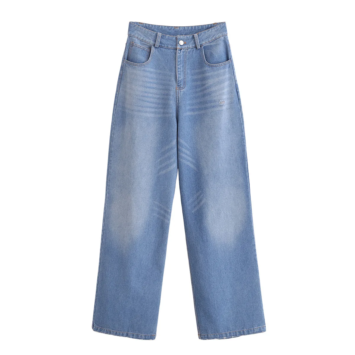 Withered 2026 European And American Summer New Casual Versatile High Waisted Buckle Ripped Jeans Pants For Women
Withered 2026 European And American Summer New Casual Versatile High Waisted Buckle Ripped Jeans Pants For Women