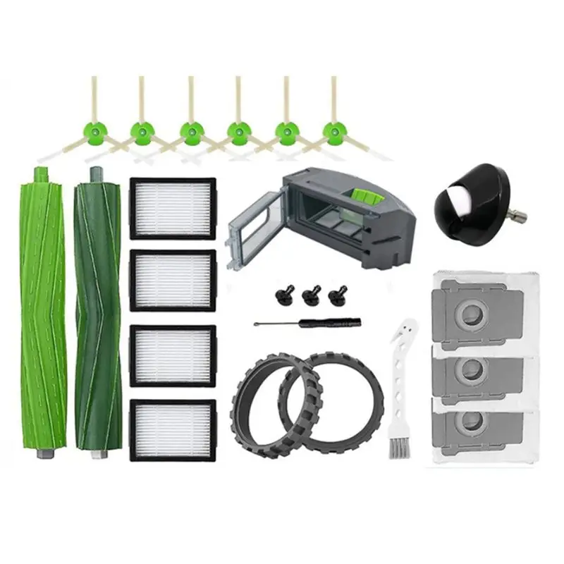 ABKL-Robotic Vacuum Cleaner Brush Kit For Irobot Roomba I7 I7+ I3 I3+ I4 I4+ I6 I6+ I8 I8+ J7 J7+/Plus E5 E6 E7
ABKL-Robotic Vacuum Cleaner Brush Kit For Irobot Roomba I7 I7+ I3 I3+ I4 I4+ I6 I6+ I8 I8+ J7 J7+/Plus E5 E6 E7