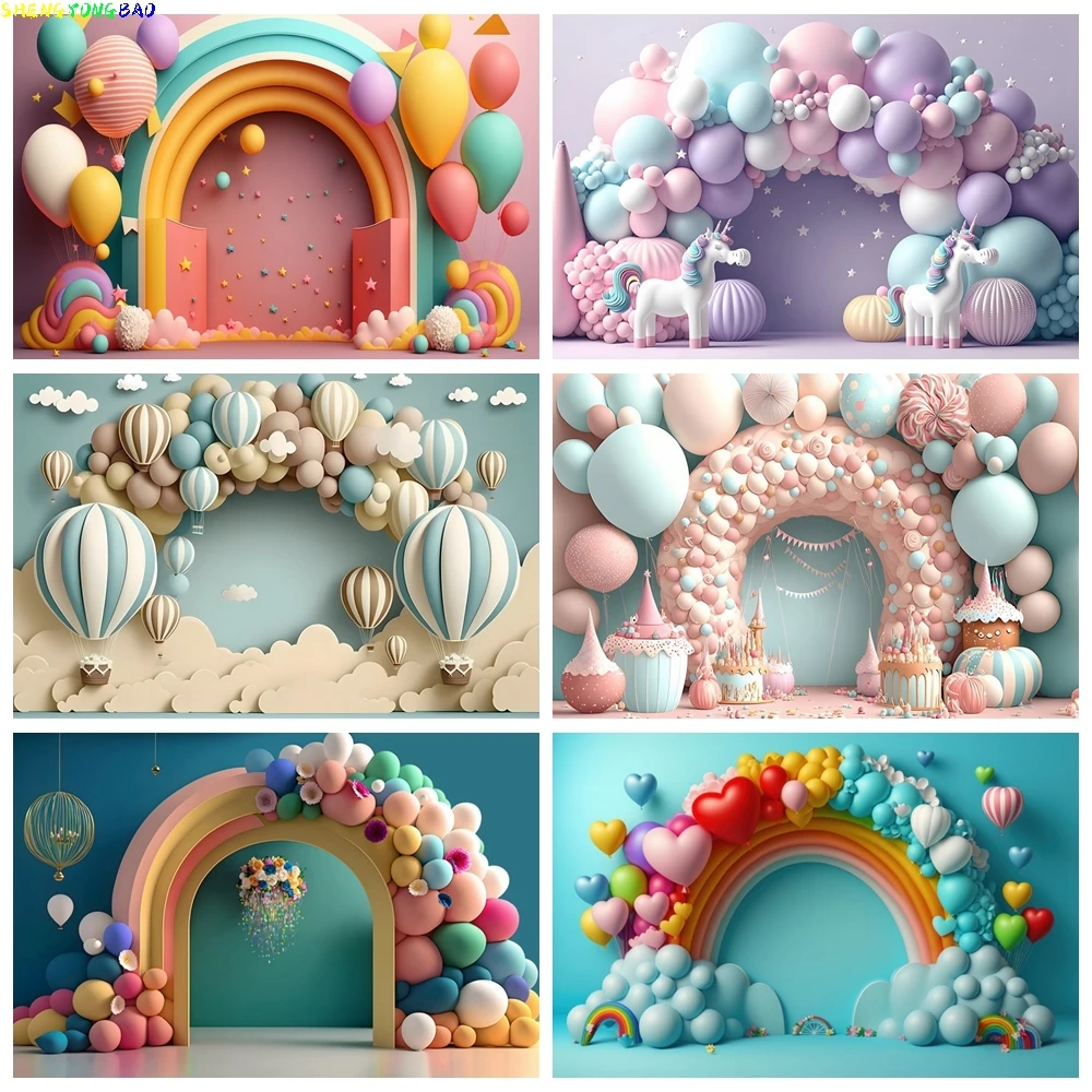 Arched Door Balloon Boho Backdrop for Girl Boy First Birthday Party Baby Shower Cake Smash Photography Background Photo Studio
Arched Door Balloon Boho Backdrop for Girl Boy First Birthday Party Baby Shower Cake Smash Photography Background Photo Studio