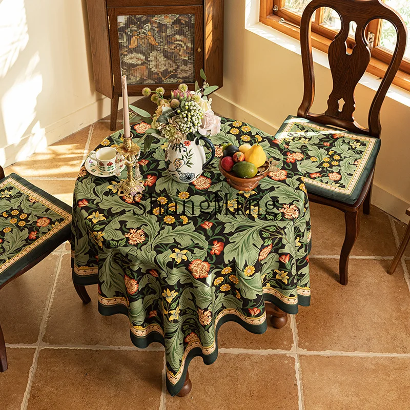 DSA oil painting style dining table cloth retro polyester tablecloth thickened atmosphere coffee table decorative tablecloth
DSA oil painting style dining table cloth retro polyester tablecloth thickened atmosphere coffee table decorative tablecloth