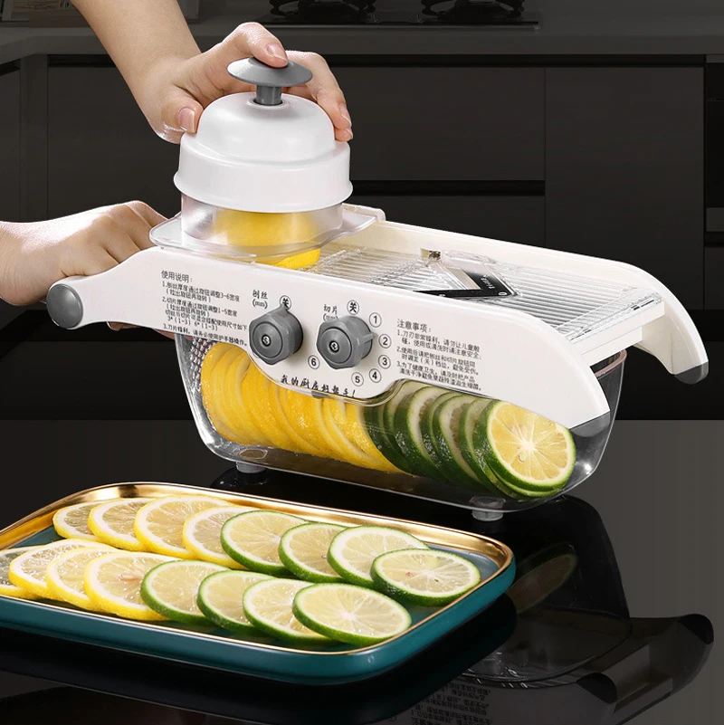 Multifunctional Lemon Grater Vegetable Slicer With Basket,Fruit Potato Chopper Carrot Cutter Slicer Kitchen Accessories
Multifunctional Lemon Grater Vegetable Slicer With Basket,Fruit Potato Chopper Carrot Cutter Slicer Kitchen Accessories