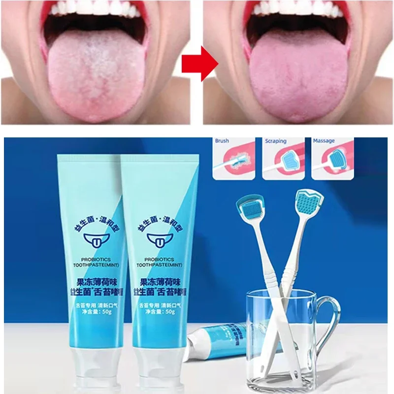 Tongue Scraper and Coating Cleaning Gel Fresh Remove Oral Odor To Cleaner for Bad Breath Clean Tongue Cleaner Tongue Scraper
Tongue Scraper and Coating Cleaning Gel Fresh Remove Oral Odor To Cleaner for Bad Breath Clean Tongue Cleaner Tongue Scraper