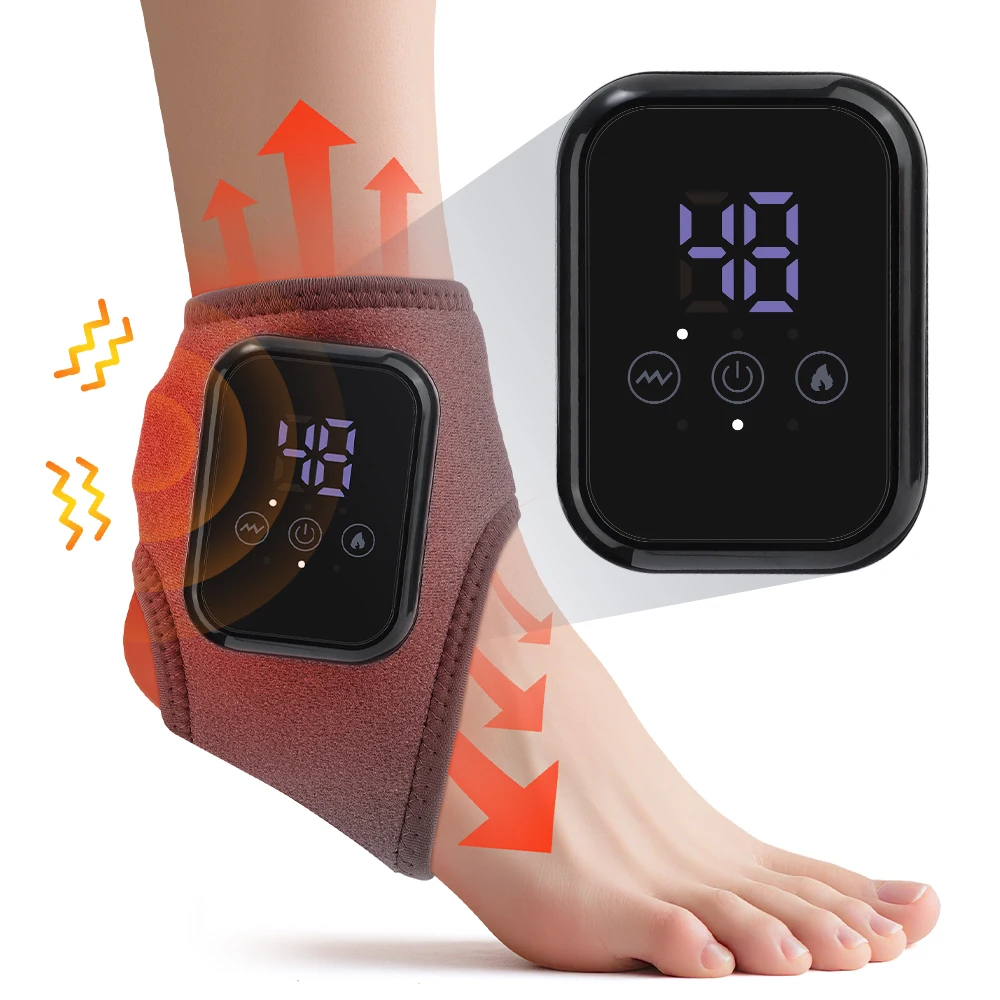 Electric Ankle Wrist Heating Vibration Massager 3 Levels Hot Compress Wrist Brace Ankle Wrap Hand Foot Protector Muscle Relax
Electric Ankle Wrist Heating Vibration Massager 3 Levels Hot Compress Wrist Brace Ankle Wrap Hand Foot Protector Muscle Relax