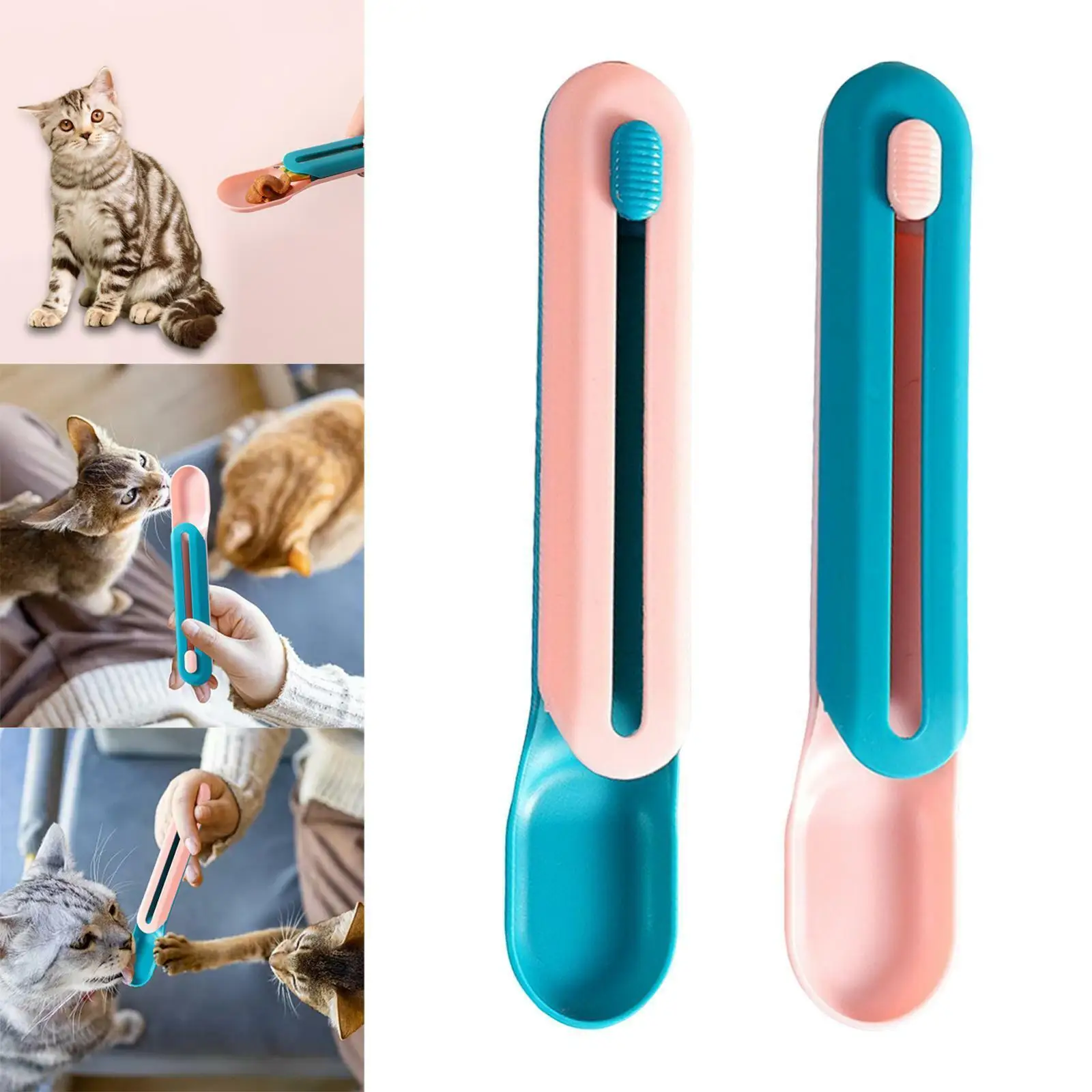 2022 New Design Pet Liquid Snack Feeding Spoon Shovel Cat Feeder Cat Strip Squeezer Plastic Portable Cat Feeder No-dirty Hands
2022 New Design Pet Liquid Snack Feeding Spoon Shovel Cat Feeder Cat Strip Squeezer Plastic Portable Cat Feeder No-dirty Hands