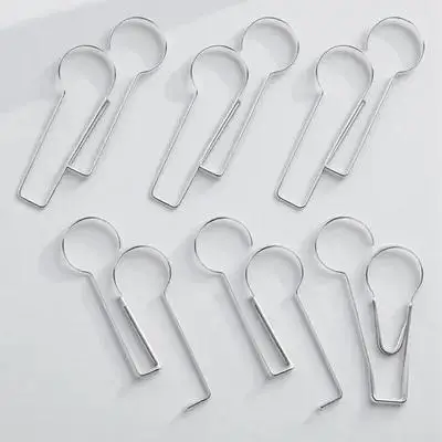 10Pcs Stainless Steel Floor Drain Hooks Easy Use Drain Lifting Hooks Removal Tool for Bathroom Shower Tub Grate Cleaning
10Pcs Stainless Steel Floor Drain Hooks Easy Use Drain Lifting Hooks Removal Tool for Bathroom Shower Tub Grate Cleaning