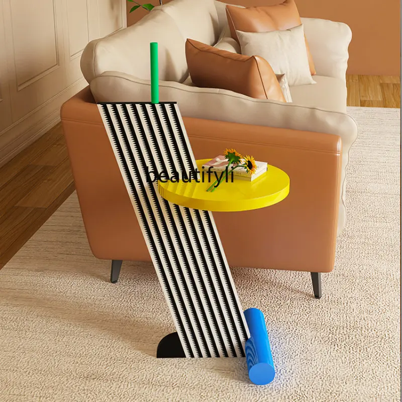 yj Light Luxury Corner Table Side Table Striped Coffee Table Advanced Artistic Sense Simple Style Decoration Table
yj Light Luxury Corner Table Side Table Striped Coffee Table Advanced Artistic Sense Simple Style Decoration Table
