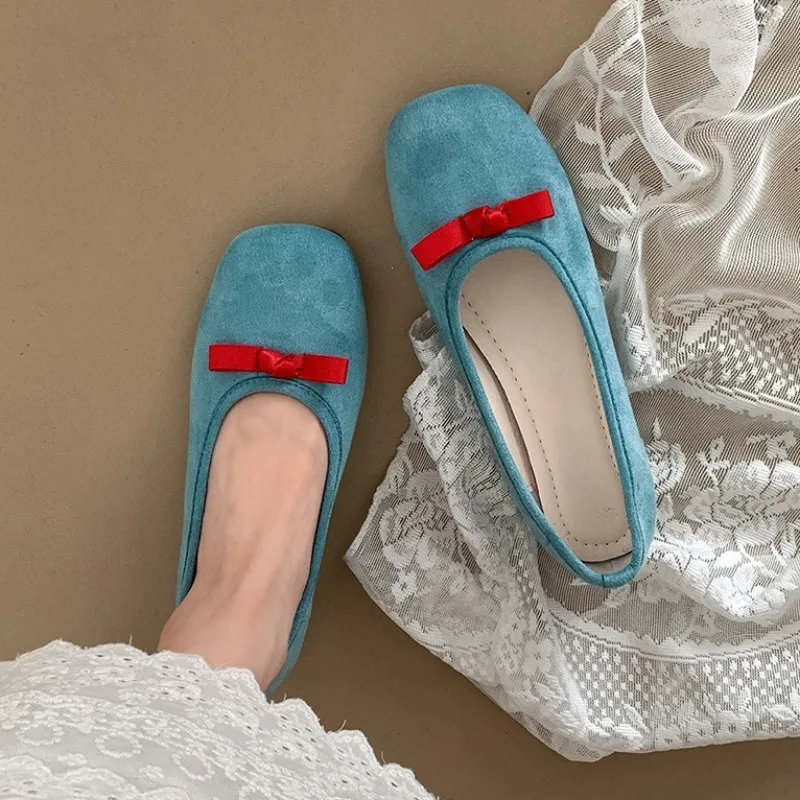 2025 New Spring Autumn Slip on Women Ballet Flat Shoes Fashion Shallow Butterfly-knot Ladies Comfort Soft Sole Mary Jane Shoes
2025 New Spring Autumn Slip on Women Ballet Flat Shoes Fashion Shallow Butterfly-knot Ladies Comfort Soft Sole Mary Jane Shoes