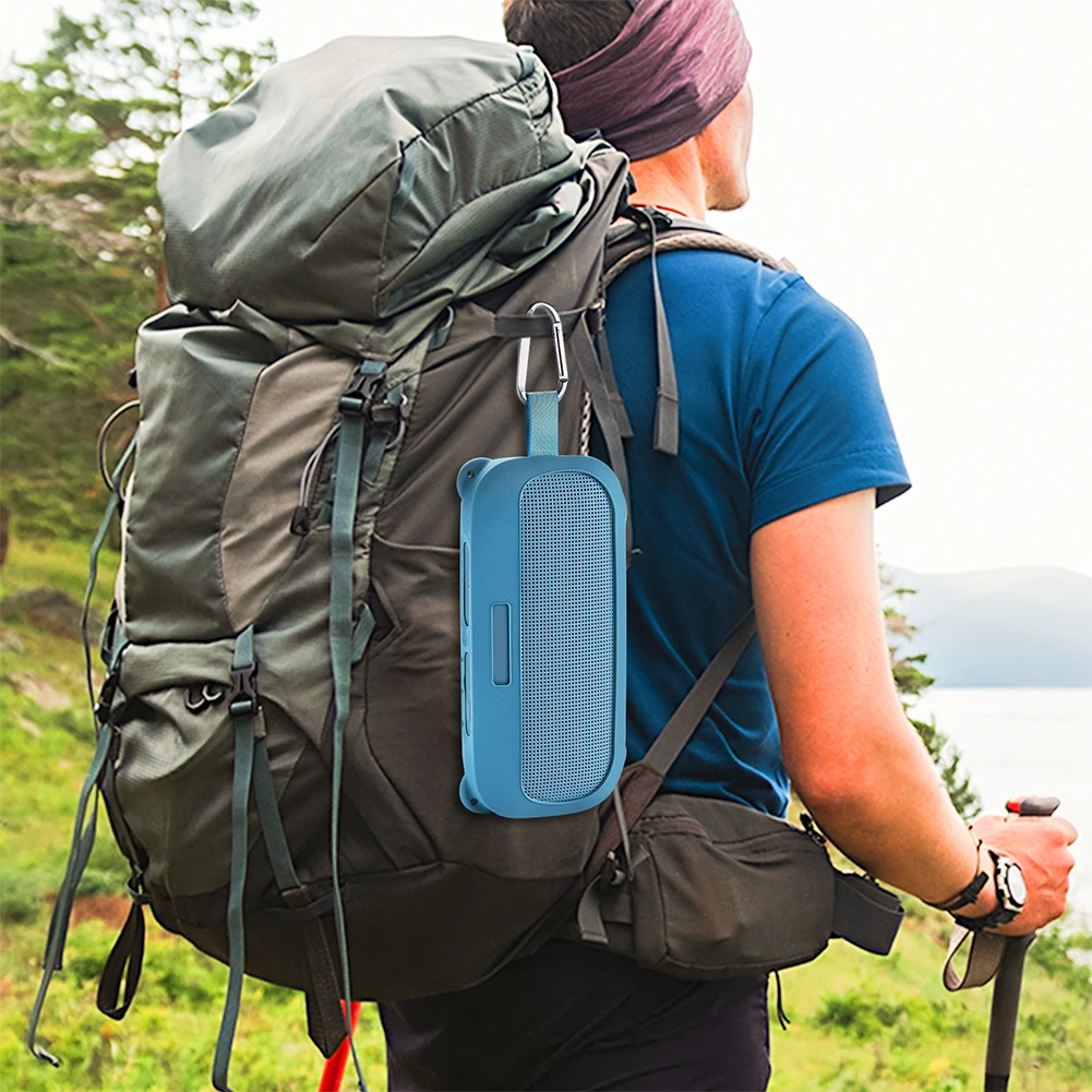 Силиконовый чехол-накладка для Bose SoundLink Flex 1-го и 2-го поколений: защитный дорожный чехол-футляр для динамика
Силиконовый чехол-накладка для Bose SoundLink Flex 1-го и 2-го поколений: защитный дорожный чехол-футляр для динамика