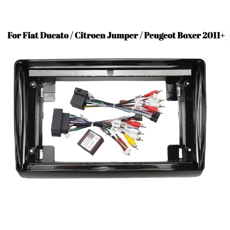 9 Inch Car Frame Fascia Adapter with Canbus for Fiat Ducato / Citroen Jumper / Peugeot Boxer 2011+ | Android Radio Dash Fitting
9 Inch Car Frame Fascia Adapter with Canbus for Fiat Ducato / Citroen Jumper / Peugeot Boxer 2011+ | Android Radio Dash Fitting