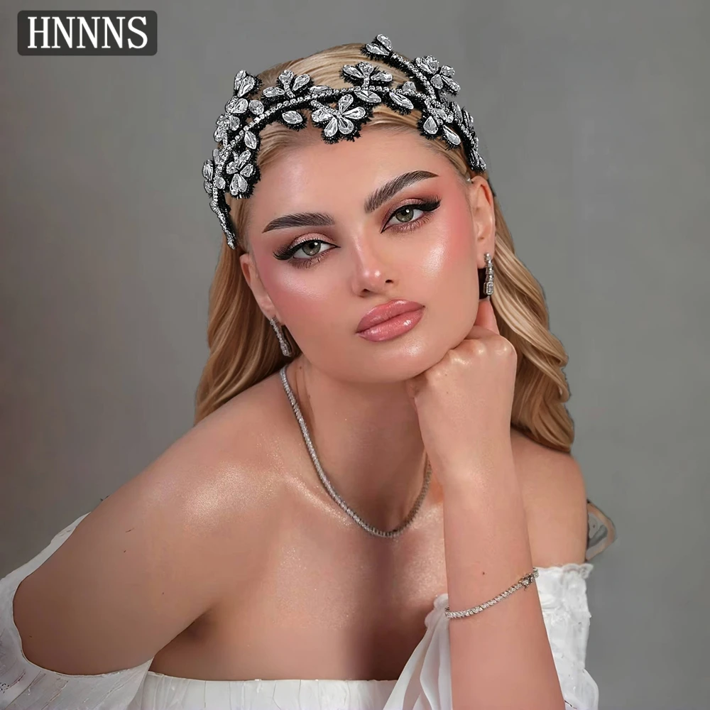 HNNNS Classic Women's Headbands Full Rhinotone Handmade Headpieces Wedding Bride Headdress Princess Style Hair Accessories A374
HNNNS Classic Women's Headbands Full Rhinotone Handmade Headpieces Wedding Bride Headdress Princess Style Hair Accessories A374