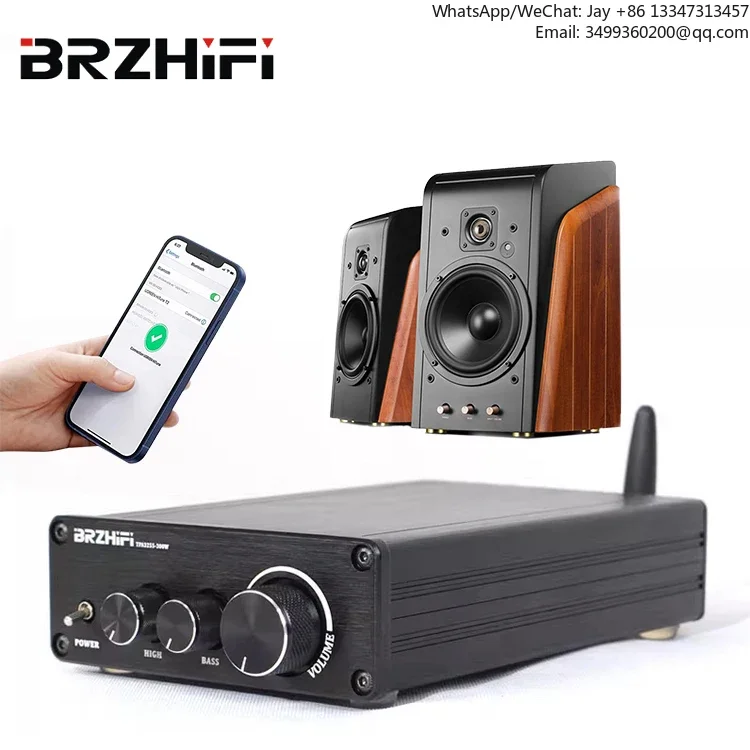 Aluminum QCC5125 TPA3255 BT5.4 Class D LDAC AptX 2.0 HIFI Digital BT Amplifier Class D
Aluminum QCC5125 TPA3255 BT5.4 Class D LDAC AptX 2.0 HIFI Digital BT Amplifier Class D