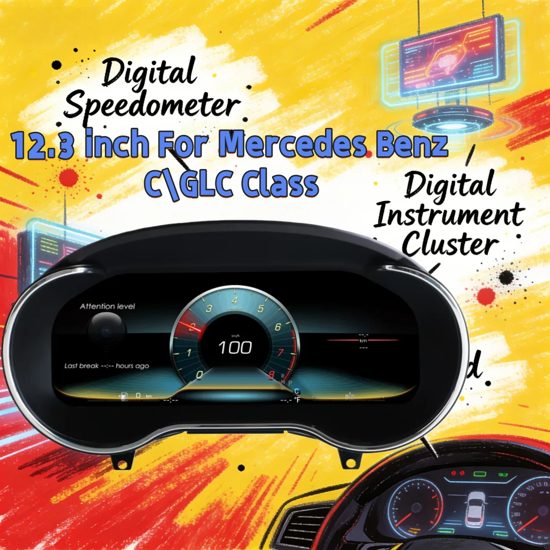 Digital instrument Cluster For Mercedes Benz C/GLC Class C200L C200 C300 C180 C260 W205 W203 2015-2021 Speedometer Dashboard
Digital instrument Cluster For Mercedes Benz C/GLC Class C200L C200 C300 C180 C260 W205 W203 2015-2021 Speedometer Dashboard