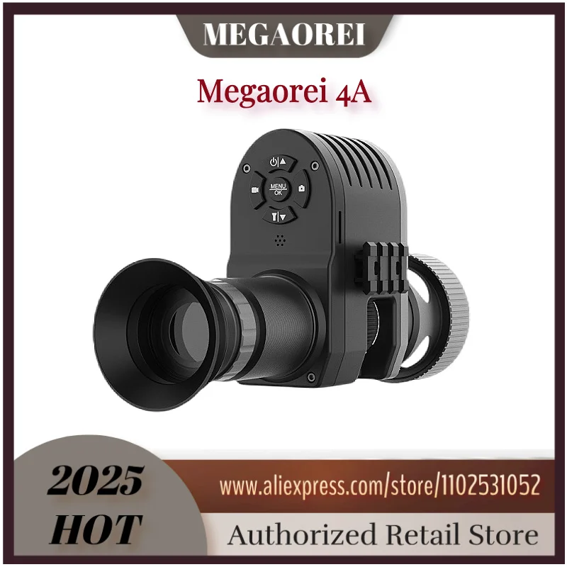 Megaorei 4A Интегрированный прицел ночного видения и монокуляр для охотничьей камеры | Крепление на клипсе с ИК-фонариком 850 нм
Megaorei 4A Интегрированный прицел ночного видения и монокуляр для охотничьей камеры | Крепление на клипсе с ИК-фонариком 850 нм