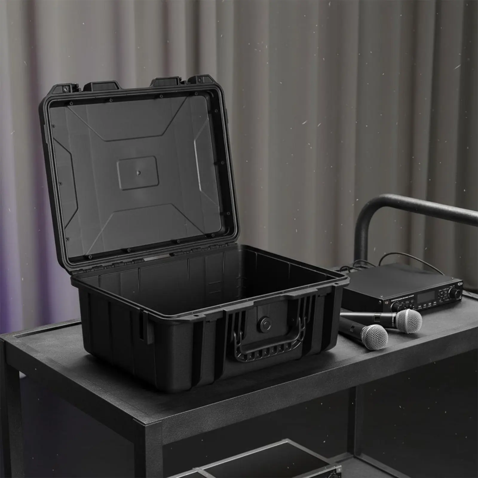 Professional Grade Tool Box Dustproof Panel Mountable Equipment Case Hard Shell Carrying Case Crushproof Waterproof Equipment
Professional Grade Tool Box Dustproof Panel Mountable Equipment Case Hard Shell Carrying Case Crushproof Waterproof Equipment