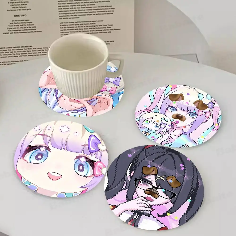 Pop Game Needy Streamer Overload Wood Coasters Round Coaster Non-slip Heat Insulation Coffee Mats Home Accessories Kitchen
Pop Game Needy Streamer Overload Wood Coasters Round Coaster Non-slip Heat Insulation Coffee Mats Home Accessories Kitchen