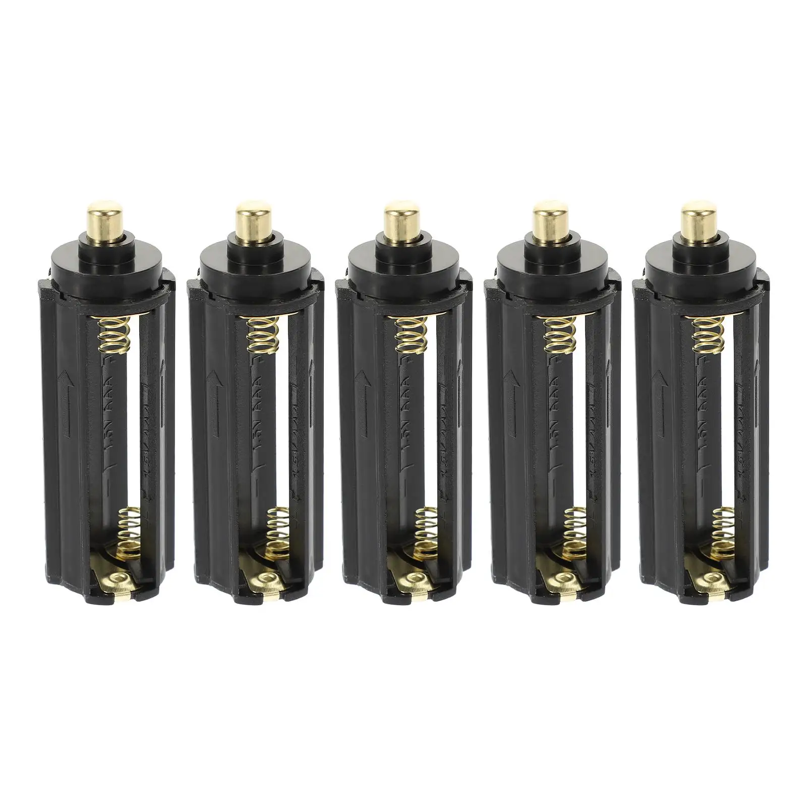5 Pcs Rack 3 AAA Case Flashlight Container Holder Batteries Simple for Casing Organizer
5 Pcs Rack 3 AAA Case Flashlight Container Holder Batteries Simple for Casing Organizer