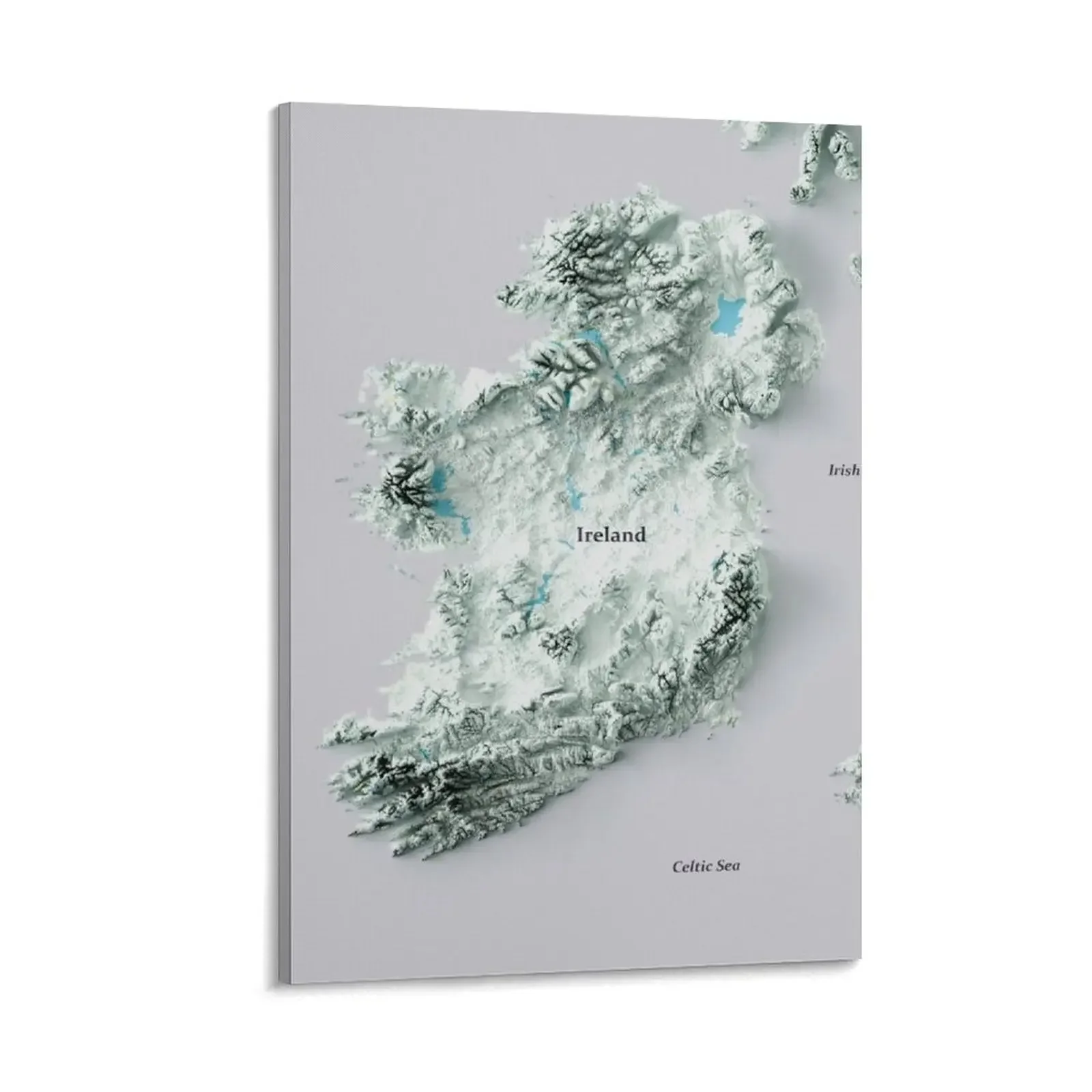 Shaded Relief Map of Ireland digitally-rendered Canvas Painting luxury home decor fashion wall paintings canvas wall art
Shaded Relief Map of Ireland digitally-rendered Canvas Painting luxury home decor fashion wall paintings canvas wall art