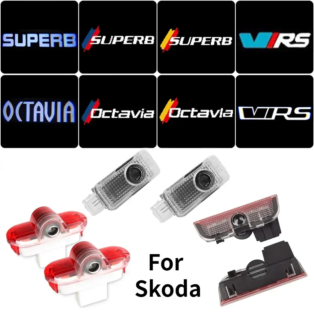 2X Door Welcome Lights Logo Projector Ghost Shadow Lamp For O-cta-via A5 Superb old Febia Roomster car led Auto Accessories
2X Door Welcome Lights Logo Projector Ghost Shadow Lamp For O-cta-via A5 Superb old Febia Roomster car led Auto Accessories
