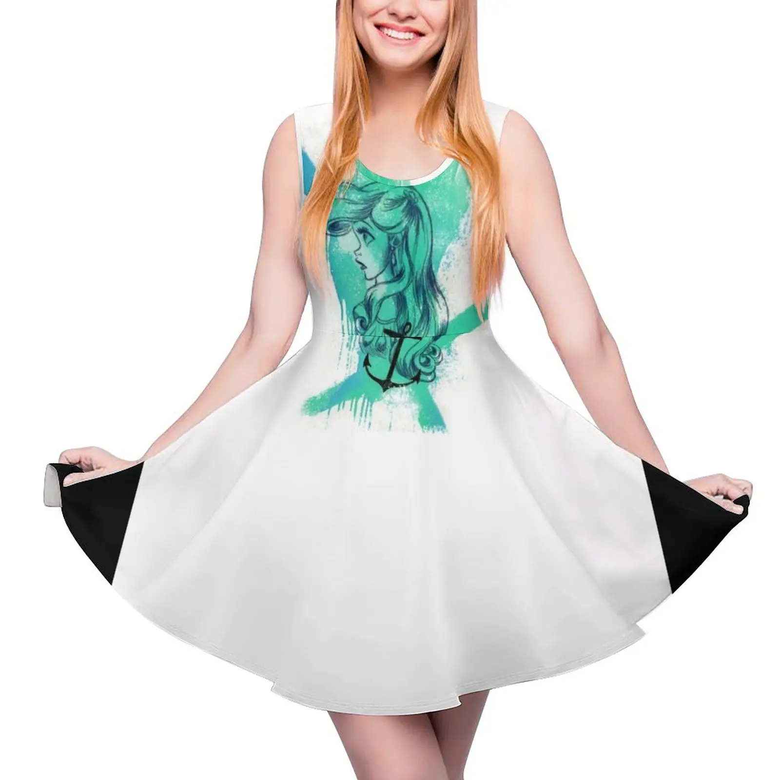 Arielle Watercolor Trash Splash Aquarell Polkatrash Sleeveless Dress summer dress for women 2024
Arielle Watercolor Trash Splash Aquarell Polkatrash Sleeveless Dress summer dress for women 2024