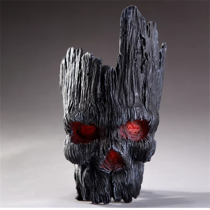 Skull Planters Pots Gothic Black Skull Halloween Flower Pots Container Home Party Bar Flowerpot Decoration Ornaments
Skull Planters Pots Gothic Black Skull Halloween Flower Pots Container Home Party Bar Flowerpot Decoration Ornaments