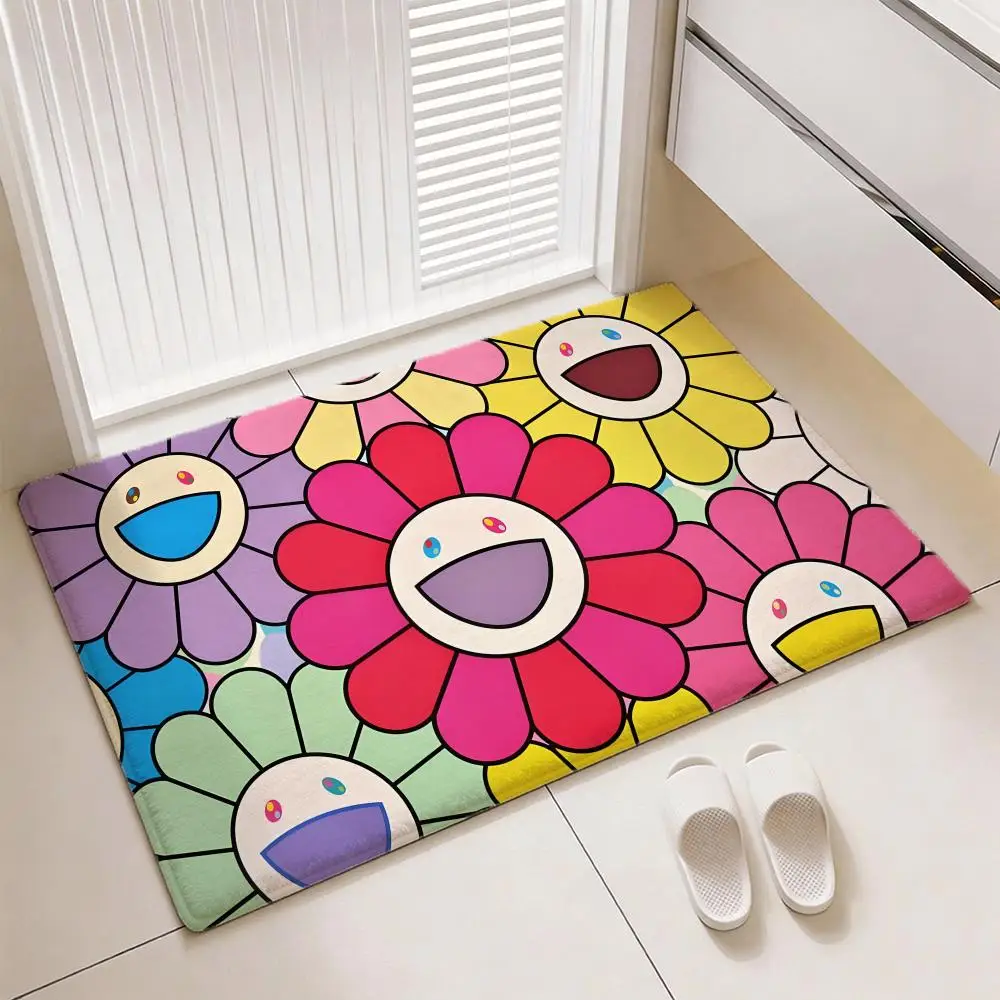 Классический коврик T-Takashi M-Murakami, мягкий утолщенный фланелевый коврик для двери, нескользящий коврик для гостиной, декор для дома
Классический коврик T-Takashi M-Murakami, мягкий утолщенный фланелевый коврик для двери, нескользящий коврик для гостиной, декор для дома