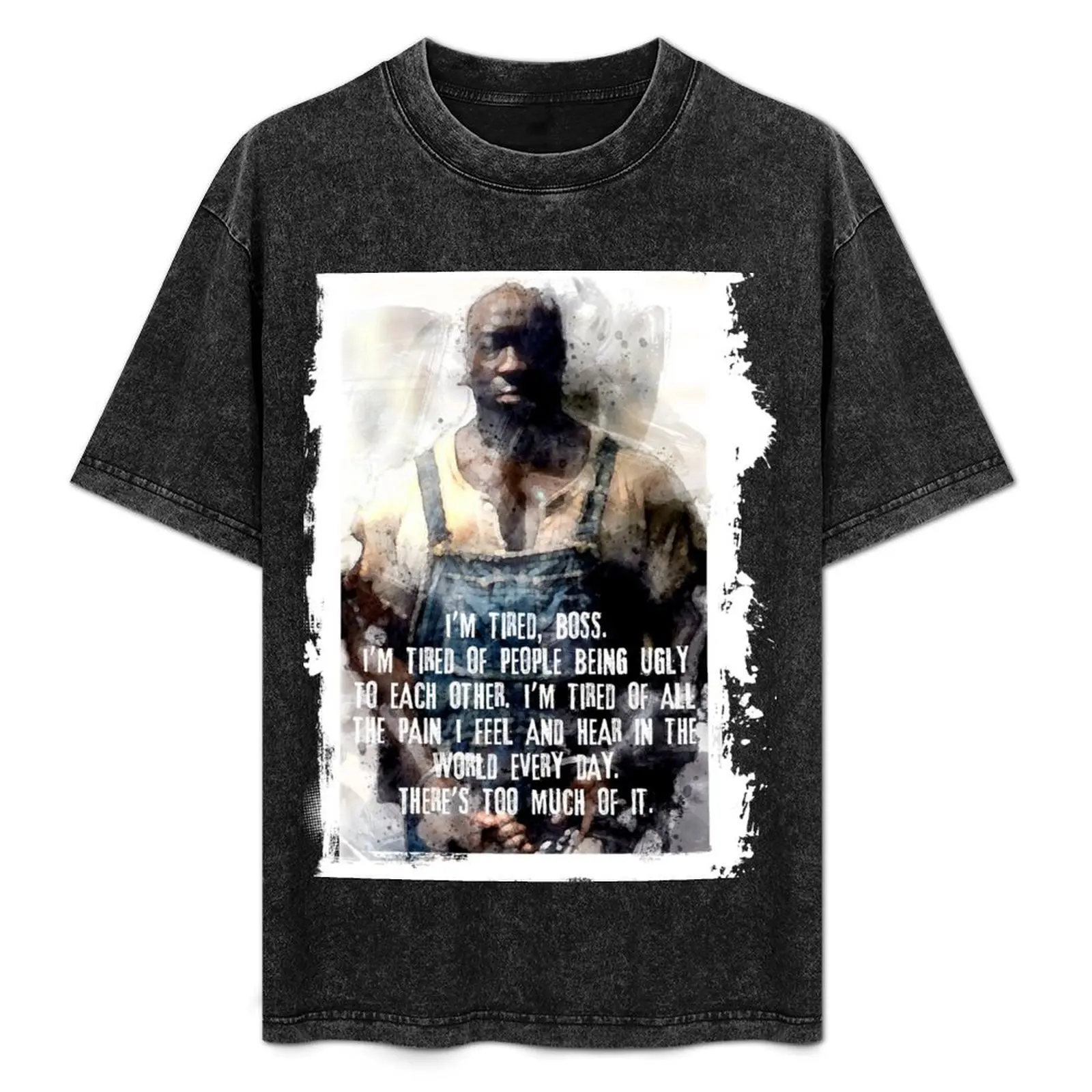 John Coffey tired watercolor T-Shirt customizeds summer top blue archive shirts graphic tee Men's t shirts
John Coffey tired watercolor T-Shirt customizeds summer top blue archive shirts graphic tee Men's t shirts