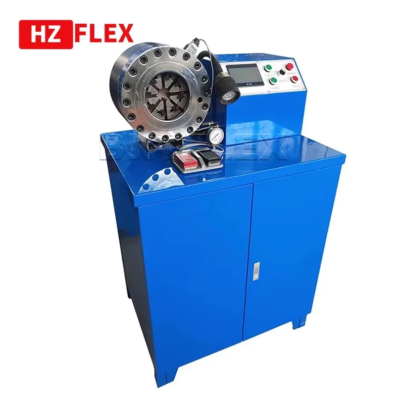 Newest product 2020 computer type BNT50S hydraulic hose crimping pressing machine with Cam and 10 sets of dies
Newest product 2020 computer type BNT50S hydraulic hose crimping pressing machine with Cam and 10 sets of dies