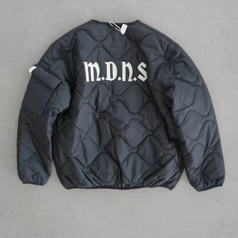 Fashion Trend MADNESS Jacket Casual Loose Collarless Inner Liner Letter Embroidery Madness Cotton-padded Jackets
Fashion Trend MADNESS Jacket Casual Loose Collarless Inner Liner Letter Embroidery Madness Cotton-padded Jackets