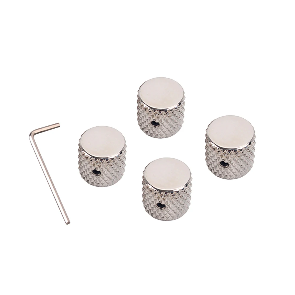 4 Pcs Guitar Knob Accessories Volume Electric Knobs Tone Control Aluminum Alloy
4 Pcs Guitar Knob Accessories Volume Electric Knobs Tone Control Aluminum Alloy