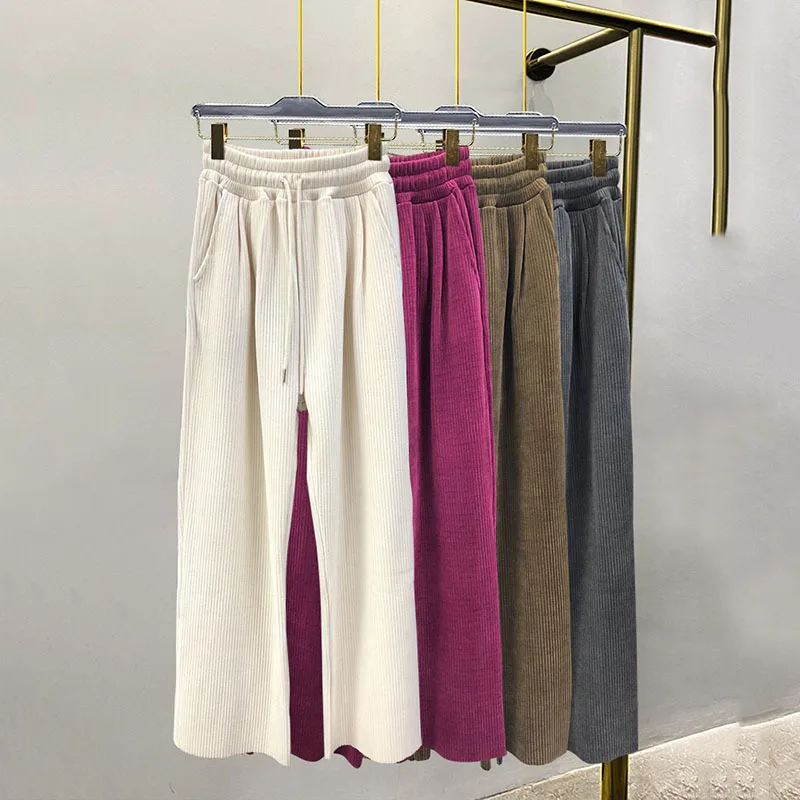 Candy Color Sweatpants Korean Autumn Winter New Women Loose Wide Leg Female Leisure Wide leg pants
Candy Color Sweatpants Korean Autumn Winter New Women Loose Wide Leg Female Leisure Wide leg pants