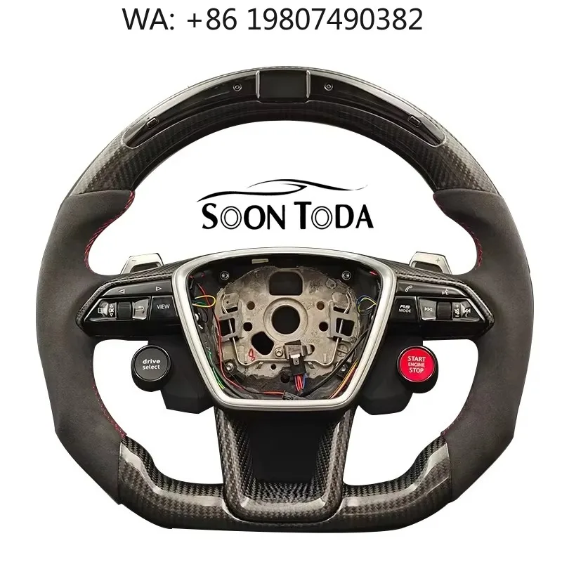 Leather Sport Steering Wheel With Control Knob LED Feature Fit RS4 RS6 RS7 SQ5 Q3 Q5 Q7 R8 A3 A4 A5 A6 C7 B6 B8 B9
Leather Sport Steering Wheel With Control Knob LED Feature Fit RS4 RS6 RS7 SQ5 Q3 Q5 Q7 R8 A3 A4 A5 A6 C7 B6 B8 B9