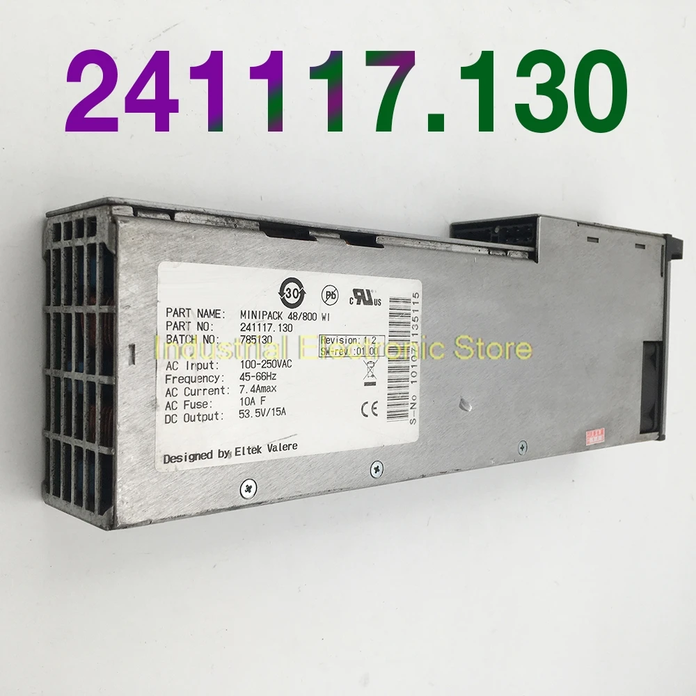 Для модуля питания связи ELTEK MINIPACK 48/800 WI 53,5 В 15 А 241117 .130
Для модуля питания связи ELTEK MINIPACK 48/800 WI 53,5 В 15 А 241117 .130