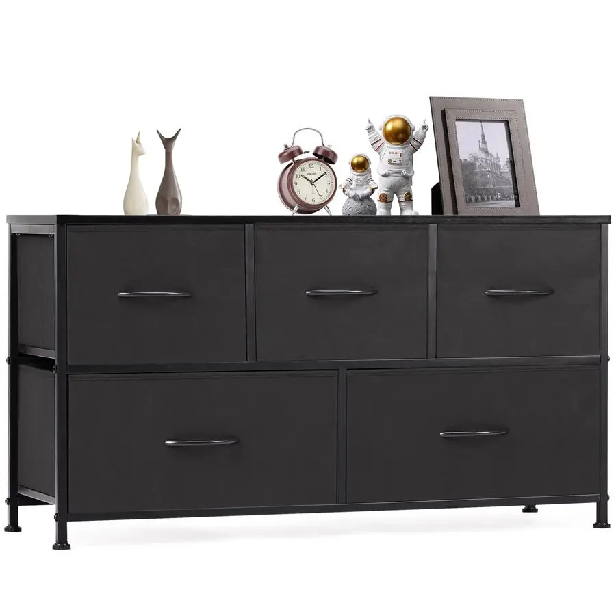 5 Drawers Dresser for Bedroom, Fabric Storage Tower for Living Room, Entryway, Sturdy Steel Frame, Wooden Top amp Easy Pull Fab
5 Drawers Dresser for Bedroom, Fabric Storage Tower for Living Room, Entryway, Sturdy Steel Frame, Wooden Top amp Easy Pull Fab