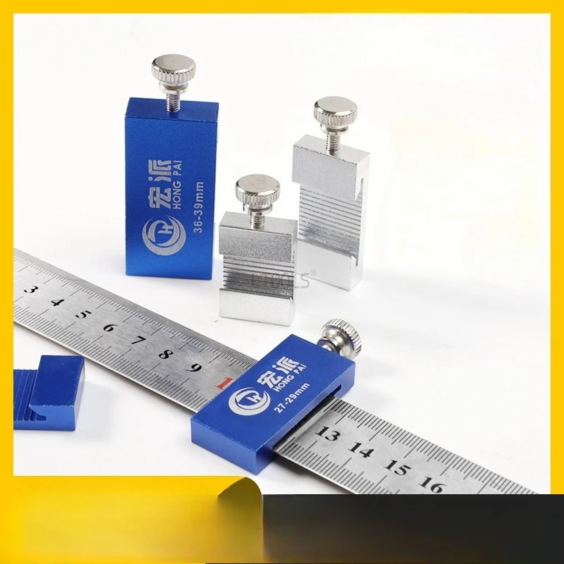 Steel Ruler Positioning Block Aluminum Alloy Woodworking Marking High-precision Limit Rust Proof Durable Portable Anti Slip
Steel Ruler Positioning Block Aluminum Alloy Woodworking Marking High-precision Limit Rust Proof Durable Portable Anti Slip