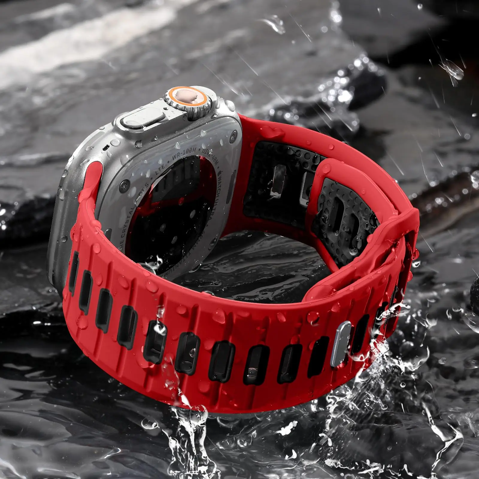 Two-color Silicone Strap for Apple Watch Ultra Band 49mm Series 10 46mm 42mm Bracelet iWatch 9 8 7 6 5 SE 45mm 41mm 44 40mm Band
Two-color Silicone Strap for Apple Watch Ultra Band 49mm Series 10 46mm 42mm Bracelet iWatch 9 8 7 6 5 SE 45mm 41mm 44 40mm Band